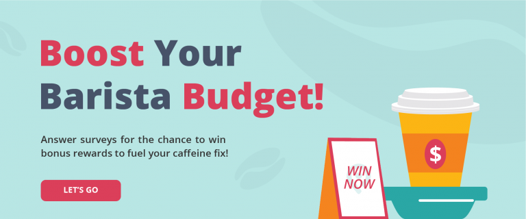 Boost your barista budget banner